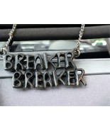 Vintage Silvertone Chain Link BREAKER BREAKER Trucker Necklace CB Radio ... - $27.77 CAD