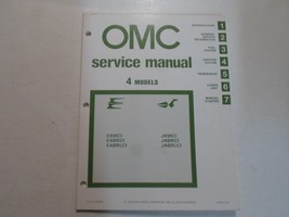 1981 Omc 4 Models E4WCI J4WCI E4BRCI E4BRLCI J4BRCI Service Repair Manual - £14.88 GBP