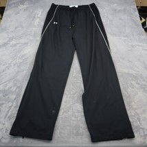 Under Armour Pants Mens XL Black Polyester Stretch Pullon Active Bottoms - $25.72
