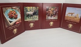 Lot of 4 North American Hunting Club Books 1999 Wild Game Elk Whitetail Wisdom - £14.62 GBP