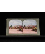 Antique Stereoview Stockholm Sweden Riddarholmen Quay Color #900 - $272.78 MXN