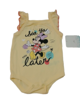 DISNEY BABY Girls One-piece Flutter Sleeve Tank Body Suit (6-9M) Yellow ... - €5,84 EUR