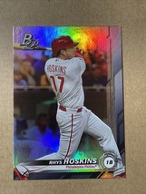 2019 Bowman Platinum Rhys Hoskins Philadelphia Phillies #63 - £1.48 GBP