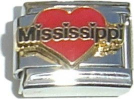 Mississippi Italian Charm - $12.15 CAD