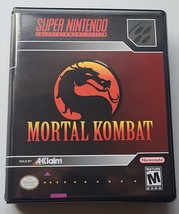 Mortal Kombat CASE Super Nintendo SNES Box BEST Quality Available - £10.36 GBP