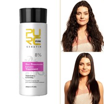 Keratin 8% Hair Straightening Treatment Repair Damaged Dry Frizzy Curly ... - $22.72