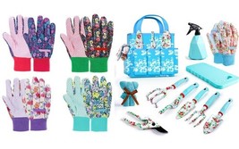 4 Pairs Garden Gloves for Women(L) &amp; 11PCS Floral Garden Tools Set Garde... - $3,155.32 MXN