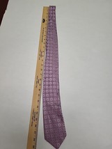 Perry Ellis Tie Portfolio Light Purple Pattern - $12.09