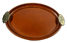 Thirstystone Come Gather at Our Table Large Oval Wood Serving Tray New - $24.67