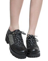 Intentionnellement Vide Campus Noir Stingray Combo à Lacet Chaussures Cuir, US 6 - £27.05 GBP