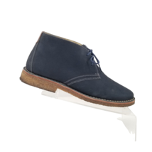 Johnston Murphy Sheepskin Chukka Boots Men&#39;s Blue Suede Shoes 25-3498 Sz... - $42.55