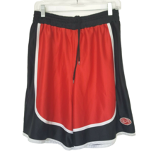 Russell Athletic Shorts  Boys Teens Gym Basketball Casual Sports Black Red 10-12 - £11.01 GBP