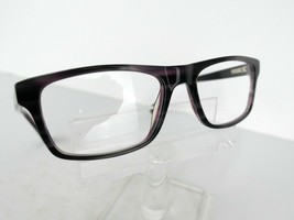 Unknown / Unmarked   Grey Striped 52  x 18 142 mm BUDGET Eyeglass Frames - £14.92 GBP