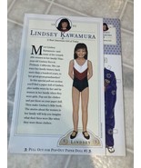 American Girl of Today Magazine Paper Doll Clothes Lindsay KawaMura W/book - £16.05 GBP