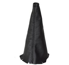  For Porsche 914 1969-76 Shift Boot Black Genuine Italian Leather Made in USA - £16.01 GBP