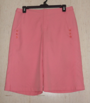 New Womens Kate Lord # KB26 Pink Golf Bermuda Shorts Size 12 - £28.85 GBP