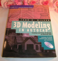 3D Modeling In AutoCAD Master Series Creating Using 3D Models Book Only Wilson - £24.12 GBP