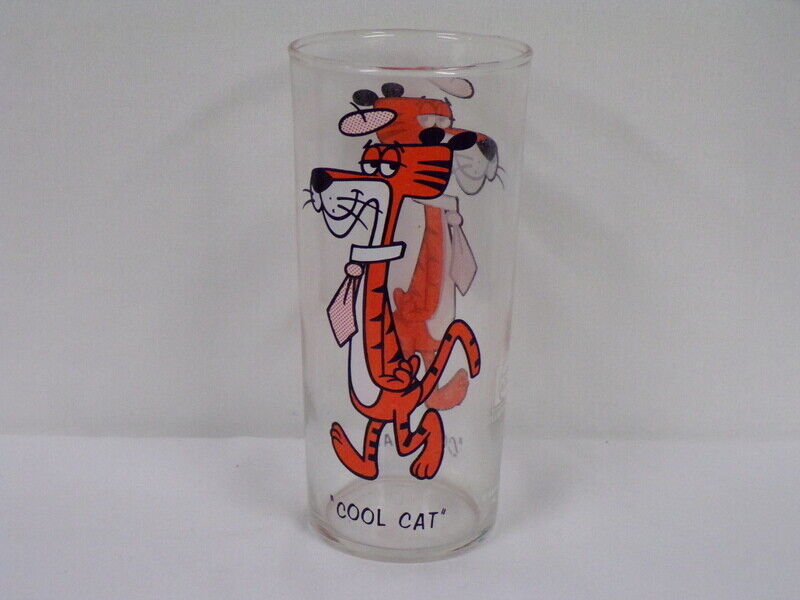 Primary image for ORIGINAL Vintage 1973 Pepsi Looney Tunes WB Cool Cat Drinking Glass