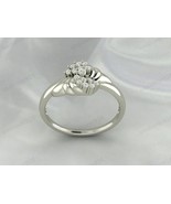 925 Sterling Silver Art Deco Design Ring, Handmade CZ Diamond Women Jewelry - $73.07 CAD