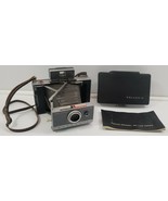 Vintage Polaroid Automatic 100 Land Camera with Case Strap and Manual - £19.61 GBP