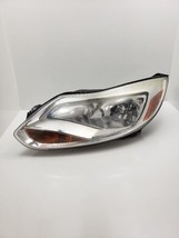 Driver Headlight Halogen Aluminum Trim S Model Fits 12-14 FOCUS 738128 - £97.47 GBP