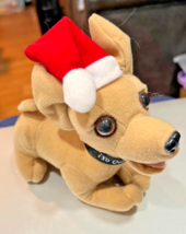 Vintage Applause Yo Quiero Taco Bell Chihuahua Dog 6” Christmas Santa Ha... - $9.59 CAD
