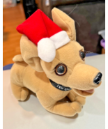 Vintage Applause Yo Quiero Taco Bell Chihuahua Dog 6” Christmas Santa Ha... - $9.59 CAD