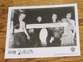 SEX PISTOLS 8 X 10 INCHES GLOSSY BLACK&amp;WHTE WITH FOOT EXTENDED OUT PROMO... - $2.99