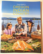 Oregon Indian Country Travel Guide 50 pg full color Tribe Profiles Event... - $7.42