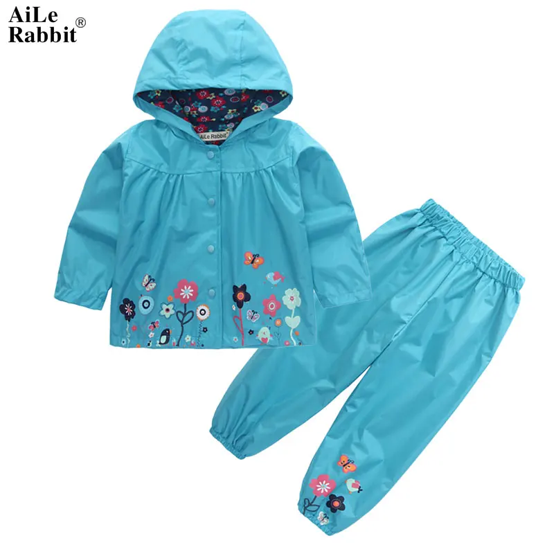 AiLe   Kids Fashion Suits Outfit Hoodie  Pants 2pcs Jacket  Set Flower Print Gir - £113.67 GBP