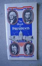 1944 Booklet The Book of Presidents - $17.82