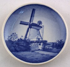 Royal Copenhagen Plaquette 12-2010 Dybbol Molle Windmill Mini Plate Butter Pat - £5.98 GBP