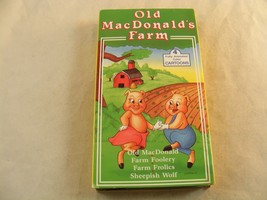 Old MacDonald&#39;s Farm ~ VHS Movie ~ Kids Klassics Animated Cartoon Video ... - £1.50 GBP