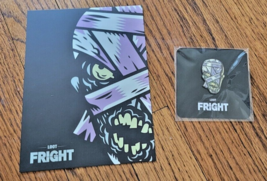 Loot Fright Mummy Pin and Post Card Loot Crate exclusive - £10.03 GBP