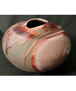 Vintage Mid Century Tony Evans Raku Art Pottery Vase Vessel Signed Numbe... - $3,684.74 MXN