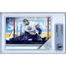 Ty Conklin Edmonton Oilers Auto 2005-06 Upper Deck Hockey Signed BAS Auth Slab - $59.99