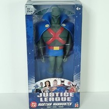 Justice League Martian Manhunter 2003 Superhero Mattel Blue Box 10” Figure New - £45.09 GBP