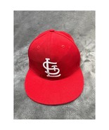 New Era St. Louis Cardinals MLB Fitted Hat Baseball Cap Red - €30,14 EUR