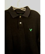 AMERICAN EAGLE OUTFITTERS ATHLETIC FIT GOLF SHIRT NAVY BLUE MENS M GREEN... - €12,99 EUR