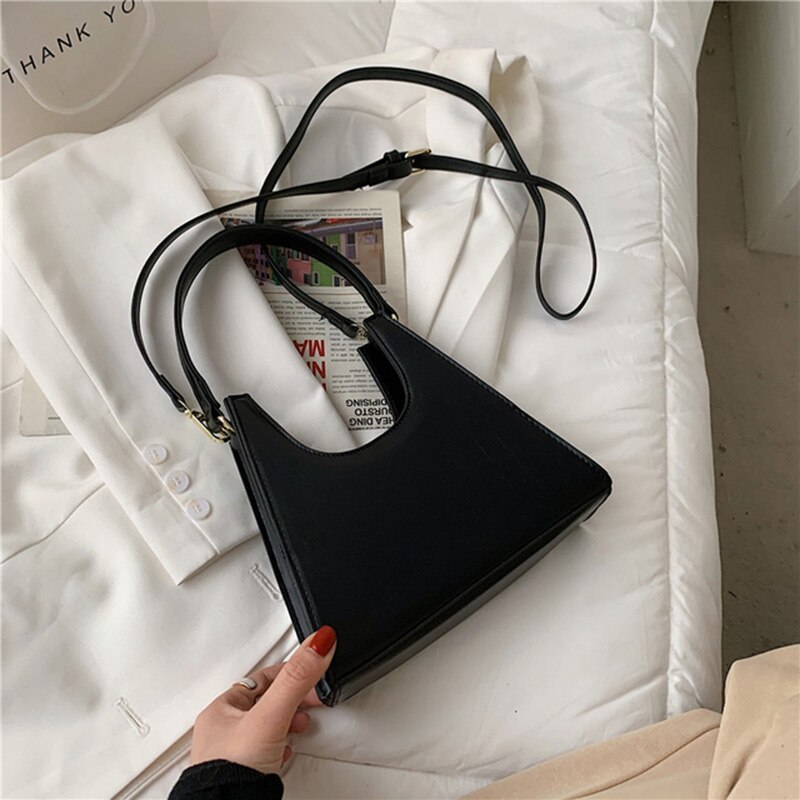 Primary image for Small Solid Color PU Leather Underarm Shoulder Bags 2022   Crossbody Bag Female 