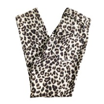 Frame Denim Women&#39;s Jeans Leopard Print Ali High Rise Cigarette Crop Ski... - £19.38 GBP