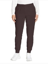 Eddie Bauer Womens Pants Brown Jogger Rainier Lined Pockets Stretch UPF 50+ - $48.99