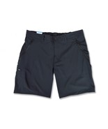 Columbia Mens Black First Ridge Omni-Wick UPF 50 Cargo Shorts, 36W 8&quot; In... - $45.64 CAD