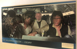 Star Wars Widevision Trading Card 1994  #60 Millennium Falcon Cockpit Han Solo - £1.94 GBP