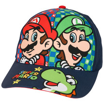 Super Mario Bros. Back to Back Kid&#39;s Baseball Hat Multi-Color - £15.97 GBP
