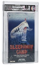 Sleepaway Camp (VHS) Media 1984Graded VGA 80 Vintage Full Box White Medi... - $8,999.00