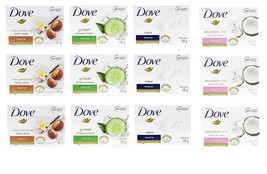 Dove, Beauty Bar Soap Variety Pack of 12, Go Fresh, Shea Butter, Coconut Milk, W - £43.95 GBP