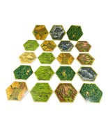 Catan Complete All Terrain Hex Tiles Extra/Replacement Game Pieces Set O... - $22.22