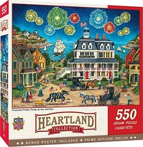 Masterpieces 550 Piece Jigsaw Puzzle for Adults and Family - Oceanside Trolley - - £14.85 GBP