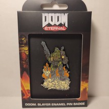 Doom Slayer Limited Edition Enamel Pin Official Bethesda Collectible Badge - $28.98